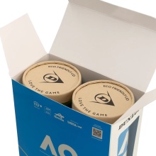 Dunlop Tennis Balls Australian Open Can 2x4 Bi-Pack